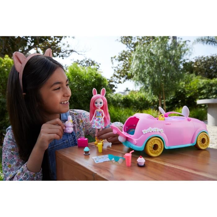 Mattel EnchantimalsCar Rabbitmobile