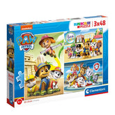 Paw Patrol Puzzle 3x48 Pieces