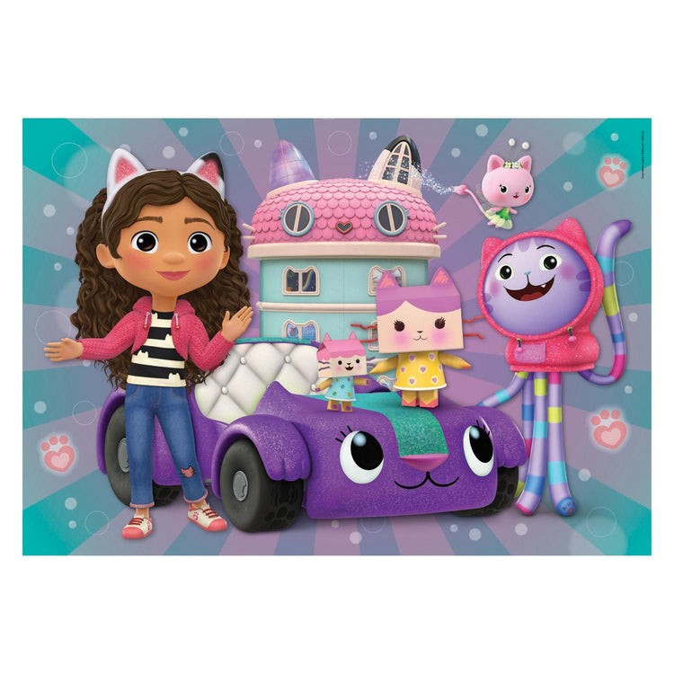 Puzzle 2 x 20 pièces Clementoni Gabby's Dollhouse