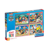 Clementoni Paw Patrol Puzzel 4 In 1 2x20 Et 2x60 Pièces