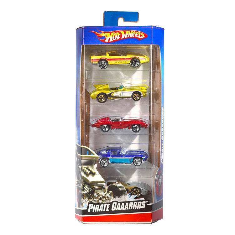 Coffret 5 voitures Hot Wheels