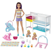 MATTEL Barbie Skipper chambre jumeaux