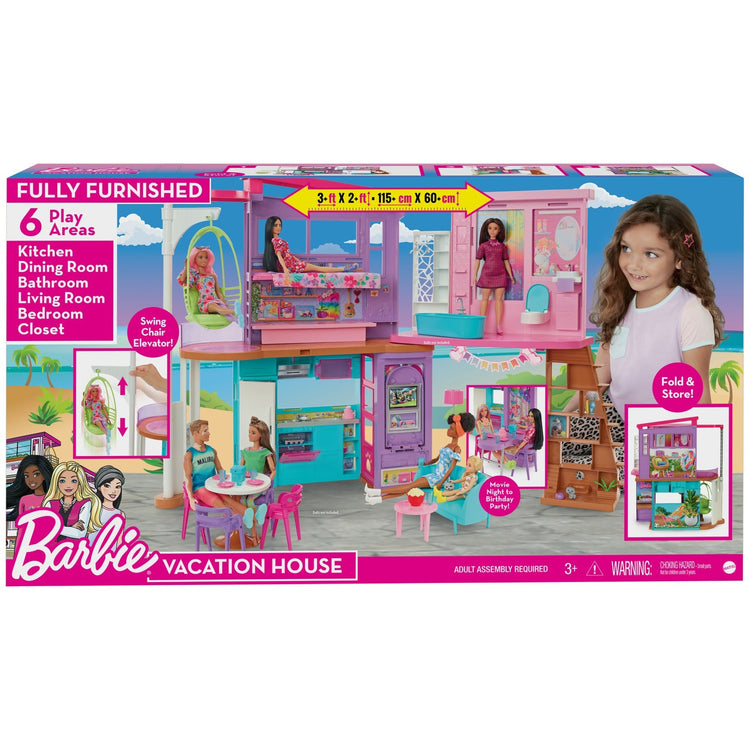 MATTEL Barbie – Coffret La Maison des Vacances