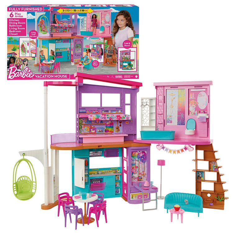 MATTEL Barbie – Coffret La Maison des Vacances