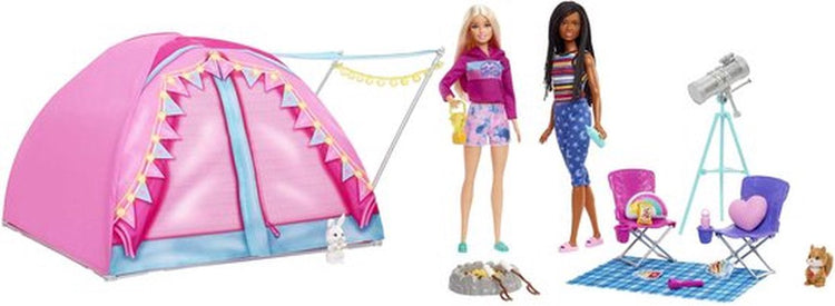 MATTEL Poupée Barbie Coffret Vive le Camping