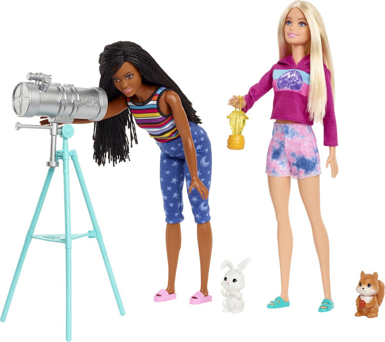 MATTEL Poupée Barbie Coffret Vive le Camping