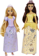 Mattel Disney Pack de 4 poupées princesses mode