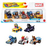 Hot Wheels - RacerVerse - Coffret de 5 Voitures - Petites Voitures -