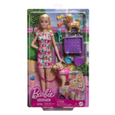 MATTEL Barbie chien marcheur avec chaise roulante