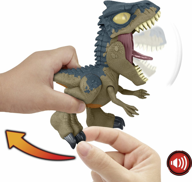 MATTEL Figurine interactive bébé Allosaure - Jurassic World