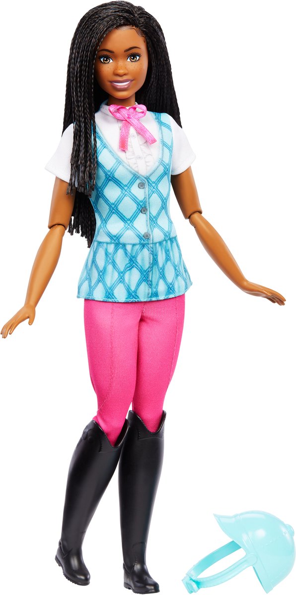 MATTEL Poupée Barbie Brooklyn Cavalière