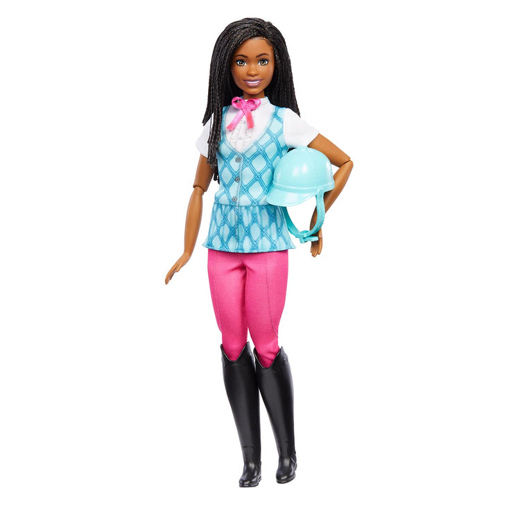 MATTEL Poupée Barbie Brooklyn Cavalière
