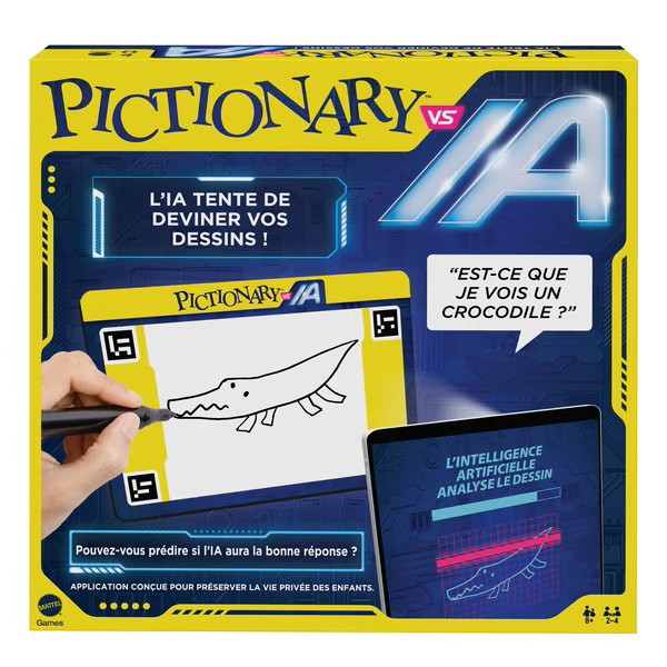 MATTEL GAMES Jeu de société Pictionary avec intelligence artificielle