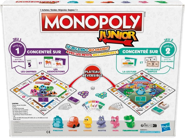 Hasbro Gaming Monopoly junior
