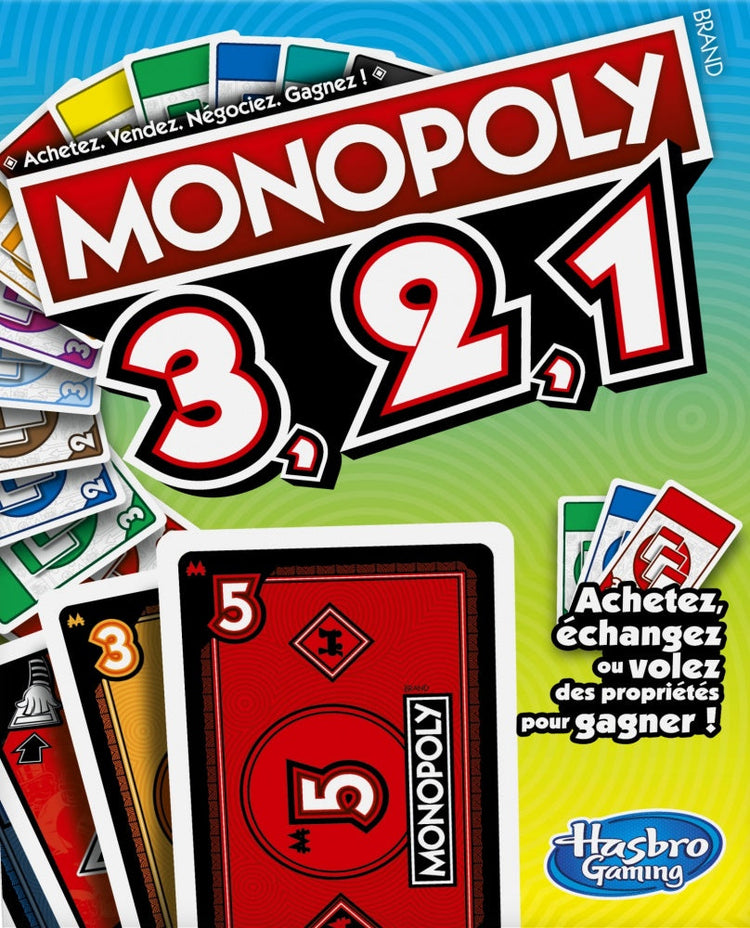 Hasbro Gaming Monopoly 3 2 1