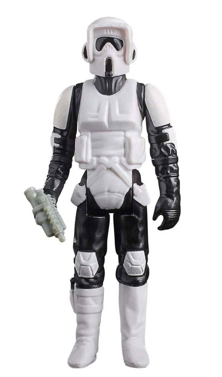 HASBRO Star Wars Episode VI Retro Collection - Figurine Biker Scout 10 cm
