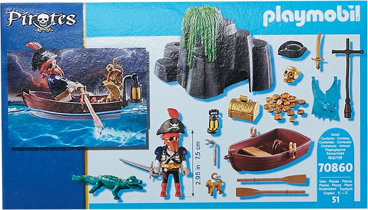 70860 Playmobil La chasse au trésor des pirates