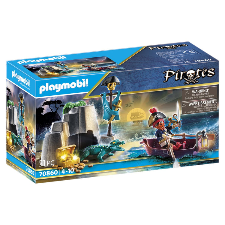 70860 Playmobil La chasse au trésor des pirates