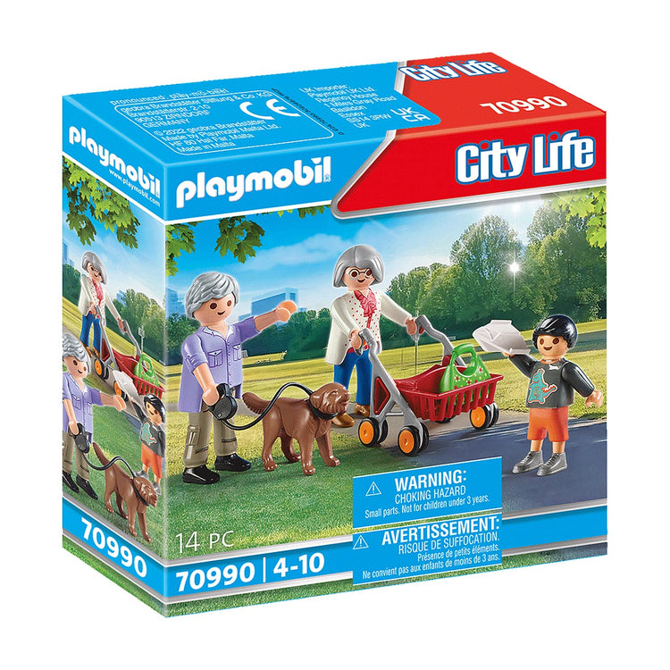 70990 - Playmobil City Life - Grands-parents avec petits-fils