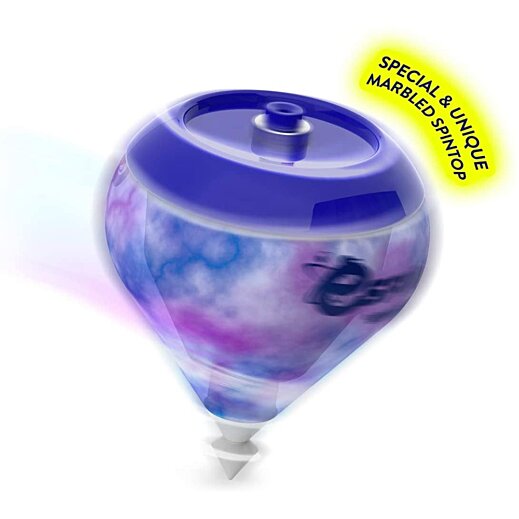 E-SPIN Jeu de 2 toupies avec lanceur électrique Chicos