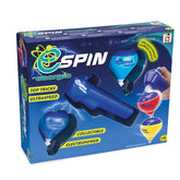 E-SPIN Jeu de 2 toupies avec lanceur électrique Chicos