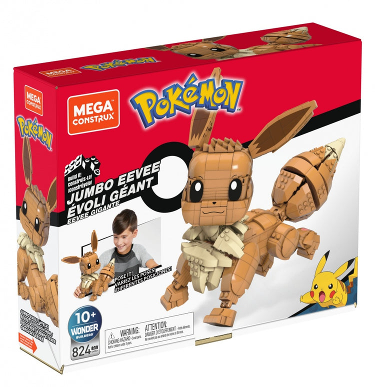 MATTEL MEGA Pokémon Evoli -jouet de construction