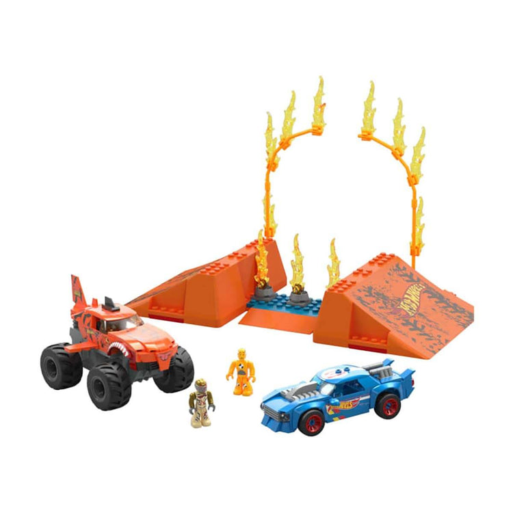 MATTEL Monster Trucks Hot Wheels - Tiger Shark Chocs et Fracas