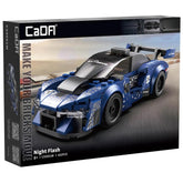 Jouet de construction CaDA Cars Night Flash ensemble de 162 pièces