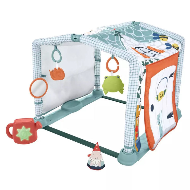 Mattel Fisher-Price - Tapis d'activités Transformation 3 en 1 avec son Explorers House