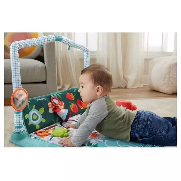 Mattel Fisher-Price - Tapis d'activités Transformation 3 en 1 avec son Explorers House