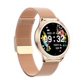 Montre connectée -Edition Vogue 2024 IP67 avec bracelet milanais couleur OR