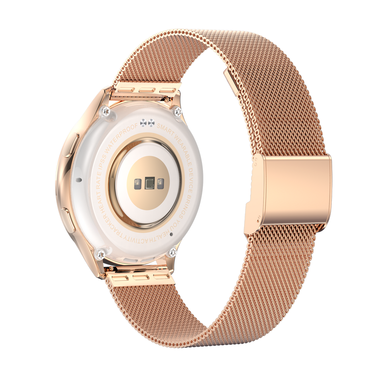 Smartwatch - Vogue 2024 Edition IP67 with GOLD Milanese strap