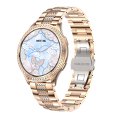 Montre connectée -edition Vogue 2024 IP67 avec bracelet en acier inoxydable