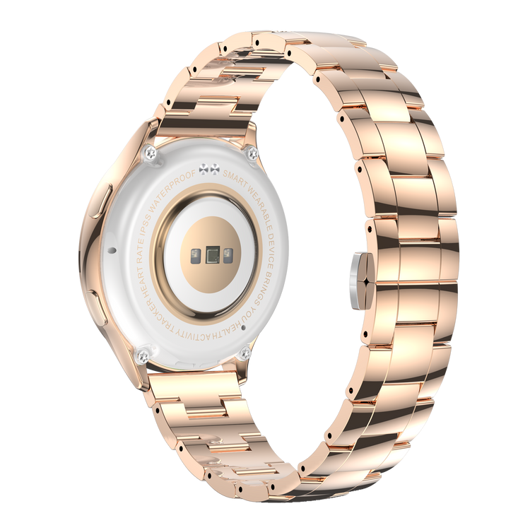 Montre connectée -edition Vogue 2024 IP67 avec bracelet en acier inoxydable