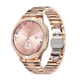 Montre connectée -edition Vogue 2024 IP67 avec bracelet en acier inoxydable