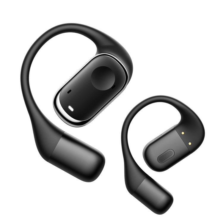 Ecouteurs sans fil Bluetooth 5.3 - Sport edtion DYNAMIC avec Écran à LED Oreillettes Intra-Auriculaires + boitier chargeur couleuir Noir