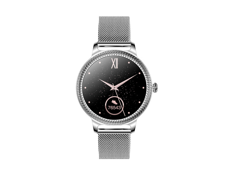 Montre connectée -edition Solaris 2024 IP67 avec bracelet milanais couleur couleur Argent