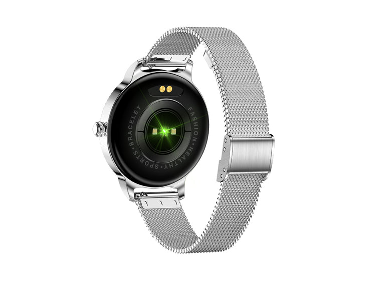 Montre connectée -edition Solaris 2024 IP67 avec bracelet milanais couleur couleur Argent