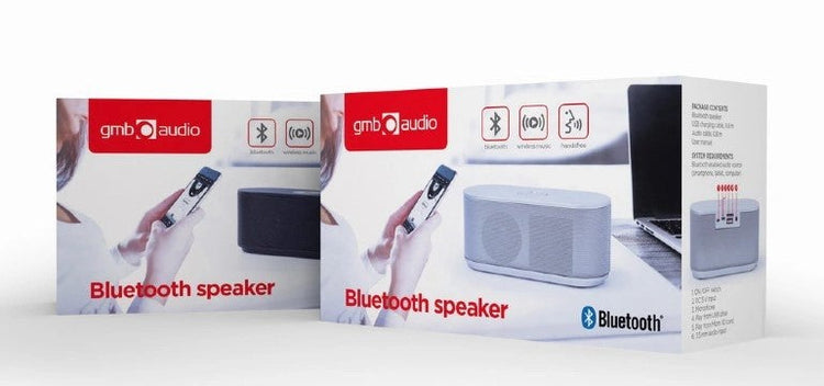 Enceinte Bluetooth GMB BY INKASUS Bluetooth Noir SPK-BT-10-BK