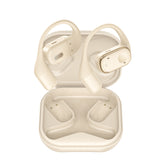 Ecouteurs sans fil Bluetooth 5.3 - Sport édtion DYNAMIC avec Écran à LED couleur Or Beige