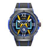 Montre connectée AMOLED - Edition Arena . écran couleur haute définition de 1,43 pouce - (avec bracelet silicone) coleur Noir Bleu