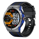 Montre connectée AMOLED - Edition Arena . écran couleur haute définition de 1,43 pouce - (avec bracelet silicone) coleur Noir Bleu