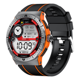 Montre connectée AMOLED - Edition Arena . écran couleur haute définition de 1,43 pouce - (avec bracelet silicone) coleur Noir Jaune