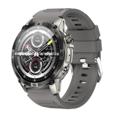 Montre connectée AMOLED NASA GPS edition Ultra Pro . écran couleur haute définition de 1,43 pouce - (avec bracelet silicone) coleur Gris