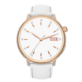 Montre connectée AMOLED - Edition Saphir (avec bracelet silicone) coleur Rose Gold