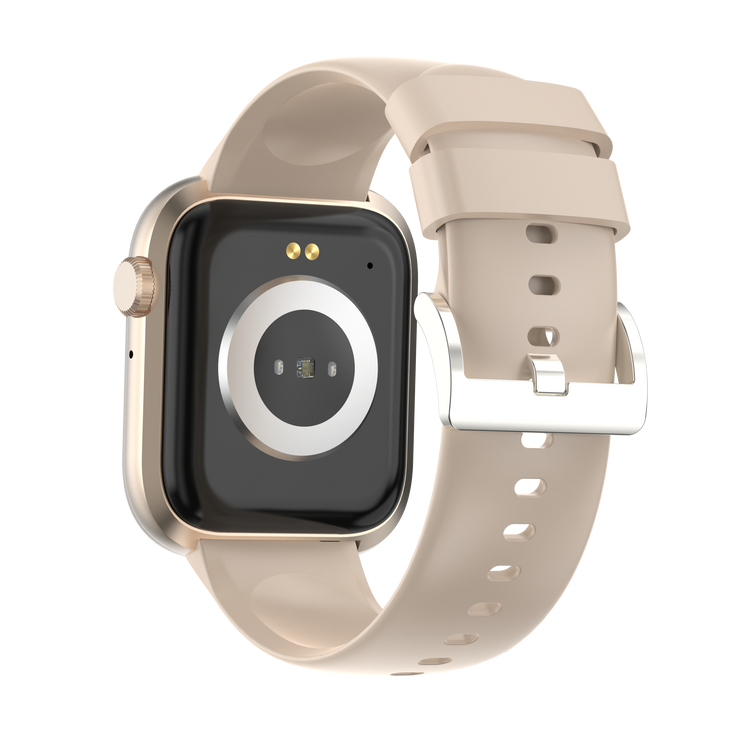 Montre connectée - Edition Omega-avec bracelet en silicone couleur Rose