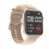 Montre connectée - Edition Omega-avec bracelet en silicone couleur Rose