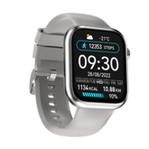 Montre connectée - Edition Omega-avec bracelet en silicone couleur Gris