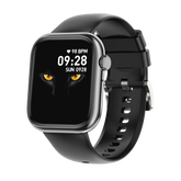 Montre connectée - Edition Omega-avec bracelet en silicone couleur Noir