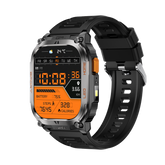 Montre connectée AMOLED NASA GPS edition Daytona . écran couleur haute définition de 2,01 pouces 240 x 296 pixels- (avec bracelet silicone)